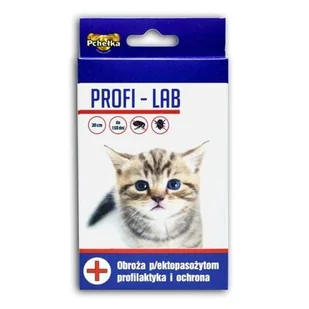 Obroża PROFI kot pasożyty 30 cm PCHEŁKA - Obroże dla kotów - miniaturka - grafika 1