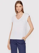 Koszulki i topy damskie - Vero Moda T-Shirt Filli 10247666 Biały Regular Fit - miniaturka - grafika 1