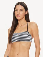 Stroje kąpielowe - Tommy Hilfiger Góra od bikini UW0UW05091 Granatowy - miniaturka - grafika 1