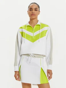 Lacoste Bluza SF2559 Biały Relaxed Fit - Bluzy damskie - miniaturka - grafika 1