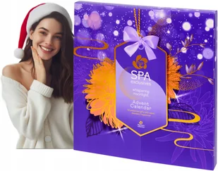 Kalendarz Adwentowy Z Kosmetykami Spa Exclusives Dla Nastolatki Kobiet 2024 - Ozdoby bożonarodzeniowe - miniaturka - grafika 1