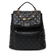 Plecaki - Plecak Liu Jo Ecs M Backpack AA5131 E0015 Czarny - miniaturka - grafika 1