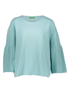 Benetton Bluza w kolorze miętowym - Bluzy damskie - miniaturka - grafika 1