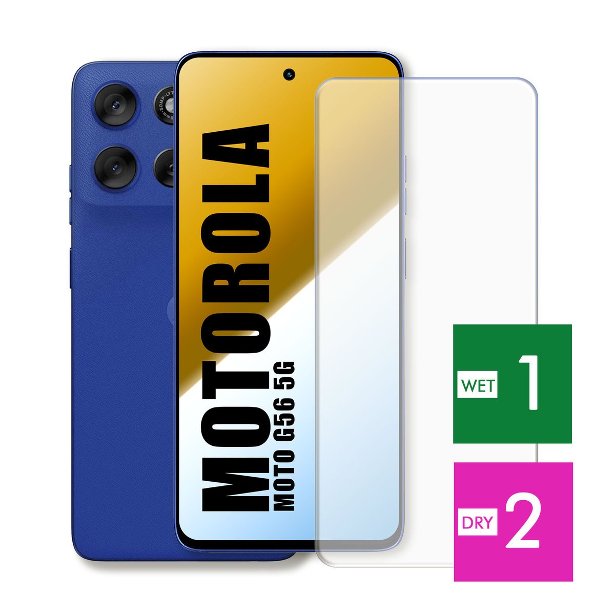 SZKŁO HARTOWANE DO MOTOROLA MOTO G56 5G SZYBKA 9H OCHRONNE PANCERNE