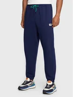 Spodnie sportowe męskie - Fila Spodnie dresowe Tricase FAM0153 Granatowy Oversize - miniaturka - grafika 1