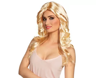 Boland Peruka party "Disco Abba", blond - Dodatki do strojów karnawałowych - miniaturka - grafika 1