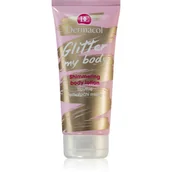 Balsamy i kremy do ciała - Dermacol My Body nawilżające mleczko do ciała z brokatem 200 ml - miniaturka - grafika 1