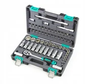 Zestawy narzędziowe - Zestaw narzędzi STELS 60 elementy nasadki czołowe - miniaturka - grafika 1