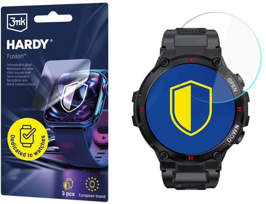 3MK Garett Sport Tactic - 3mk Hardy Fusion Watch Protection
