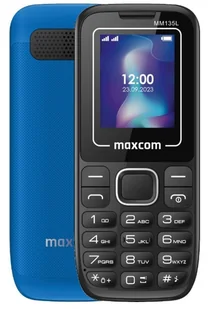 Maxcom MM135 Light Dual Sim Niebiesko-czarny - Telefony komórkowe - miniaturka - grafika 2
