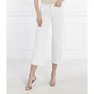 Spodnie damskie - Michael Kors Jeansy FRAYED WB CROP FLARE | Cropped Fit - grafika 1