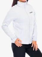 Bluzy sportowe damskie - Bluza polarowa damska Columbia Sweater Weather Full Zip II - snowdrift/blue hint heather - miniaturka - grafika 1