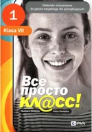 Filologia i językoznawstwo - Wsio prosto kl@ss 1 Materiały ćwiczeniowe dla klasy VII - miniaturka - grafika 1