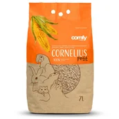 Żwirek dla kotów - COMFY Żwirek dla małych zwierząt COMFY Cornelius Petit Natural 124108 7L - miniaturka - grafika 1