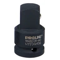 Bity - Adapter udarowy Cr-Mo 1/2" gniazdo - 3/8" trzpień Proline - miniaturka - grafika 1