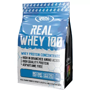 Real Pharm Real Whey, 700 g, biała czekolada-kokos - Odżywki białkowe - miniaturka - grafika 1