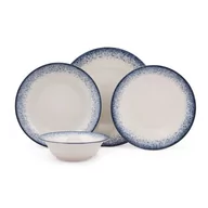 Serwisy obiadowe - 24-częściowy zestaw talerzy porcelanowych Kutahya Hurgo - miniaturka - grafika 1