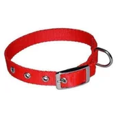 Obroże dla psów - CHABA Obroża Gładka Lux 3,0x80cm czerwona - miniaturka - grafika 1