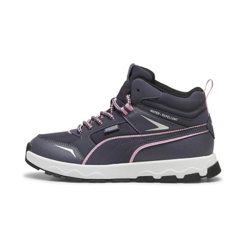 PUMA Unisex Evolve Trail Jr Sneaker, Galaktyczna szarość okaleczona, 4 UK