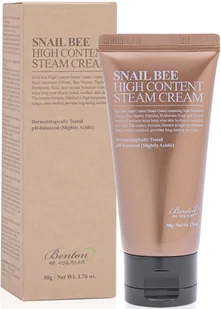 Benton Snail Bee Krem do twarzy High Content Steam Cream - Kremy do twarzy - miniaturka - grafika 2