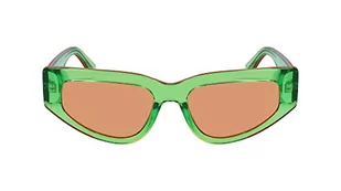 Calvin Klein Damskie okulary przeciwsłoneczne CKJ23603S, zielone, jeden rozmiar, ZIELONY, Rozmiar uniwersalny - Okulary przeciwsłoneczne - miniaturka - grafika 1
