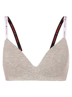 Tommy Hilfiger Damski biustonosz Kobiety Dżersej szary marmurkowy, S/M - Biustonosze - miniaturka - grafika 1