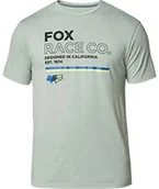 Koszulki męskie - Fox koszulka Analog Ss Tech Tee Eucalyptus 341) rozmiar M - miniaturka - grafika 1