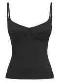 Koszulki i topy damskie - Top Gorsetowy Calvin Klein K20K203546BEH r. XL - miniaturka - grafika 1