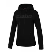 Odzież taktyczna i umundurowanie - Bluza damska z kapturem Pit Bull 300 Interlock Georgia '24 - Czarna XS (32) - miniaturka - grafika 1