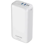 Powerbanki - Powerbank CANYON PB-301 30000mAh Biały - miniaturka - grafika 1