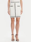 Spódnice - Fracomina Spódnica ołówkowa FR25SG4003K52401 Écru Slim Fit - miniaturka - grafika 1