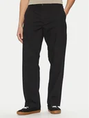 Spodnie męskie - Vans Chinosy Authentic VN000HZC Czarny Loose Fit - miniaturka - grafika 1