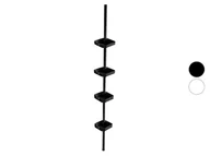 Szafki łazienkowe - Wenko Teleskopowy regał łazienkowy XXL, 125-300 cm (Biały) 4008838366394 - miniaturka - grafika 1