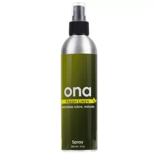Neutralizator zapachów w sprayu ONA Fresh linen, 250 ml - Odświeżacze powietrza - miniaturka - grafika 1