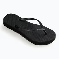 Klapki i japonki damskie - Japonki damskie Havaianas Slim Platform black - miniaturka - grafika 1