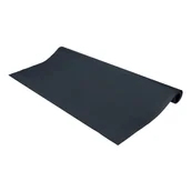 Maty antypoślizgowe - Czarna antypoślizgowa mata ochronna pod grill Wenko Suma 60x120 cm - miniaturka - grafika 1