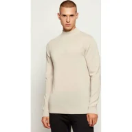 Swetry męskie - Karl Lagerfeld Wełniany półgolf | Regular Fit - miniaturka - grafika 1