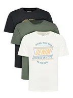 Koszulki męskie - Blend Komplet 3 t-shirtów 20718785 Kolorowy Regular Fit - miniaturka - grafika 1