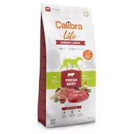 Sucha karma dla psów - Calibra Life Junior Large Breed, ze świeżą wołowiną - 2 x 12 kg - miniaturka - grafika 1
