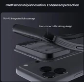 Etui i futerały do telefonów - Etui Nillkin CamShield Pro Magnetic Case do Apple iPhone 17 Pro Max półprzezroczyste czarne - miniaturka - grafika 1