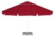 Parasole ogrodowe - Parasol ogrodowy Vesuvio 5,5 m Akryl Czerwony - miniaturka - grafika 1