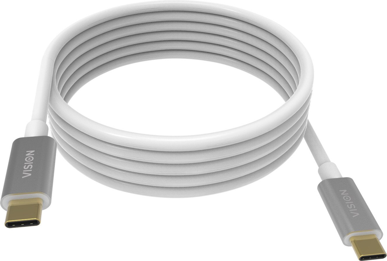 VISION Kabel 4m White USB-C Cable
