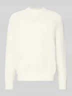 Swetry męskie - Sweter z dzianiny o kroju regular fit z czystej bawełny model ‘DERECK’ - miniaturka - grafika 1