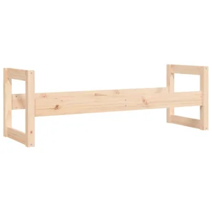 Stojak na opony, 120x40x40 cm, lite drewno sosnowe - Szafy i regały magazynowe - miniaturka - grafika 3