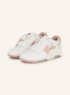 Sneakersy damskie - Off-White Sneakersy Na Platformie Out Of Office rosa - grafika 1