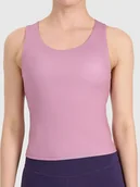 Koszulki sportowe damskie - 4F Top sportowy w kolorze jasnoróżowym - miniaturka - grafika 1