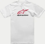 Koszulki męskie - Alpinestars T-shirt ALPINESTARS ALWAYS 2.0 CSF TEE, White/Red/Black Rozmiar: L - miniaturka - grafika 1