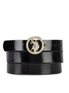 Paski - U.S. Polo Assn. Pasek AIUXT2564WAJ Czarny - miniaturka - grafika 1
