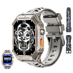 Oukitel BT80 Szary - Smartwatch - miniaturka - grafika 1