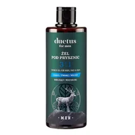 Żele pod prysznic dla mężczyzn - Duetus For Men nawilżający żel pod prysznic 3w1 300ml - miniaturka - grafika 1